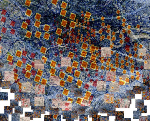 lots of squares on a sphere